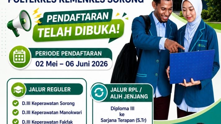 SPMB Mandiri 2026 Poltekkes Sorong